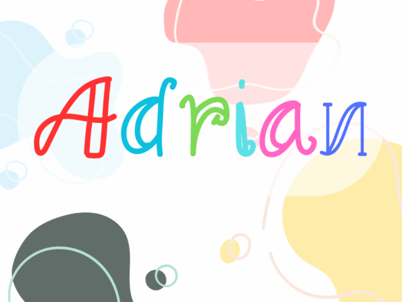 Adrian Font Review: A Playful Handwritten Typeface for Campaign Design