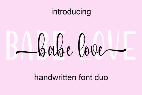 Babe Love Typeface Review for Web Designers