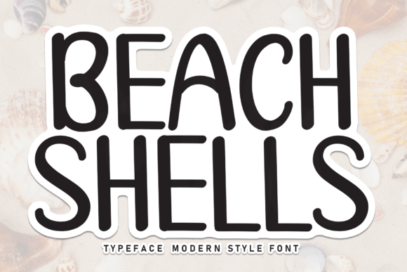 Beach Shells: A Script Font for Real Design Work