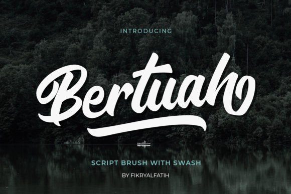 Bertuah: A Natural Script Typeface for Editorial Design and Content Branding
