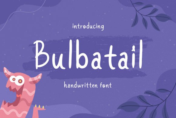 Bulbatail: A Handwritten Font That Breathes Personality into Web Design