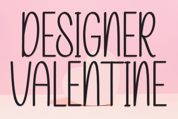 Designer Valentine: A Handwritten Font for Editorial Storytelling