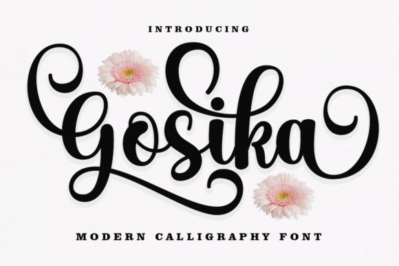 Gasika Font: A Modern Calligraphy Typeface for Your Brand