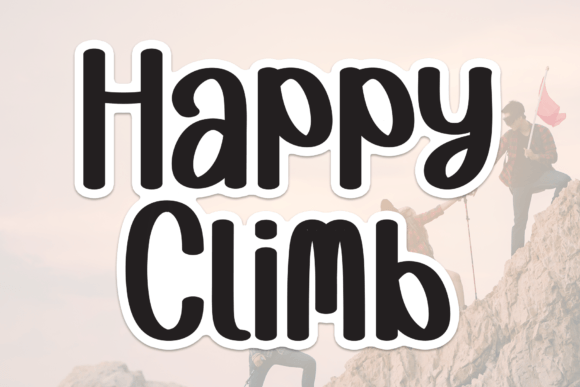 Happy Climb: A Friendly Handwritten Font for Marketers