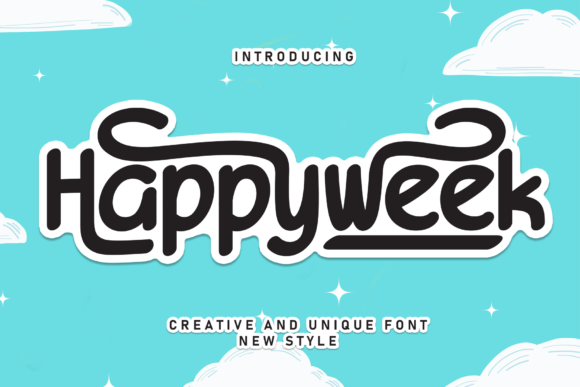 Happyweek: The Handwritten Display Font That Gives Campaigns a Friendly Edge