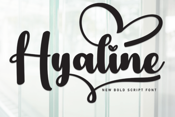 Hyaline: A Handwritten Font That Gives Your Small Business a Timeless Edge