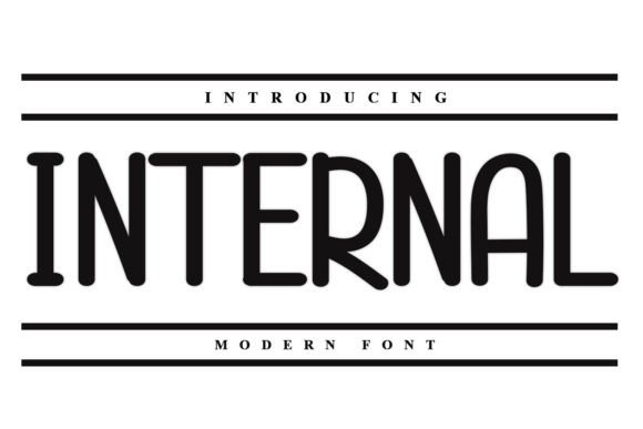 Internal Font: A Fresh Script Typeface for Digital Branding and Web Layouts