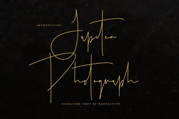 Jupiter Photograph: A Thin Script Font for Refined Digital Branding