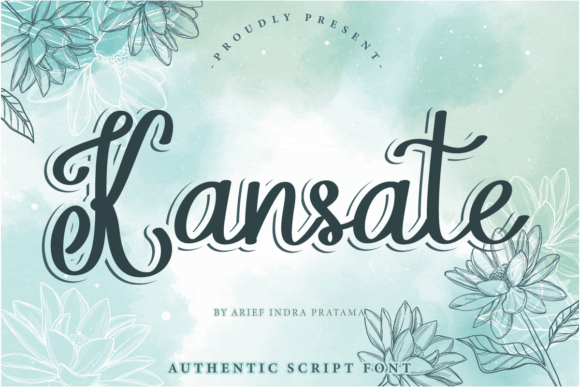 Kansate Font: The Elegant Script Your Brand Identity Needs