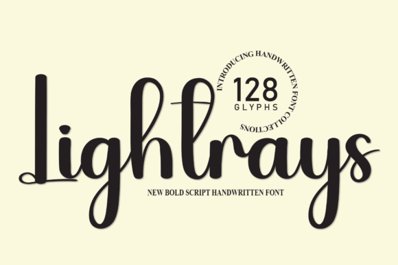 Lightrays: A Calligraphy Typeface That Brings Warmth to Web Design