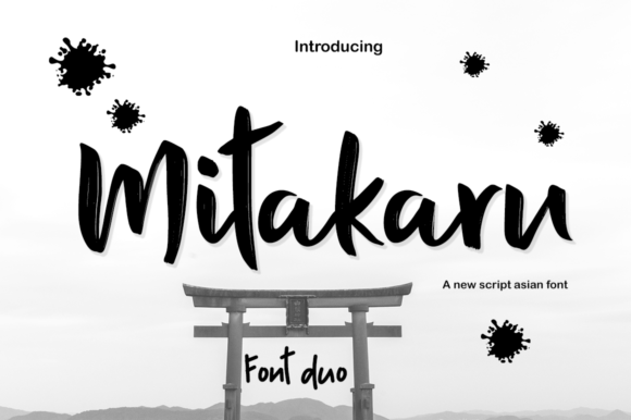 Mitakaru: A Display Font Built for Impact
