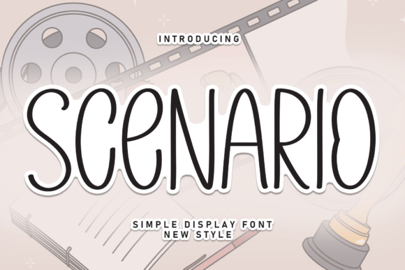Scenario Font Review: Sweet Script for Digital Campaigns