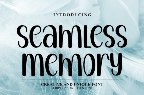 Seamless Memory: A Handwritten Font for Editorial Design