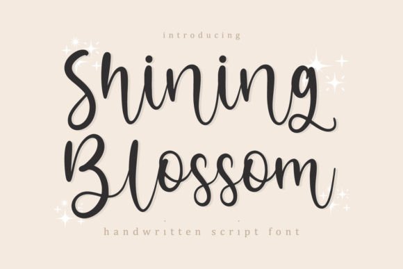 Shining Blossom Font Review for Campaign Designers