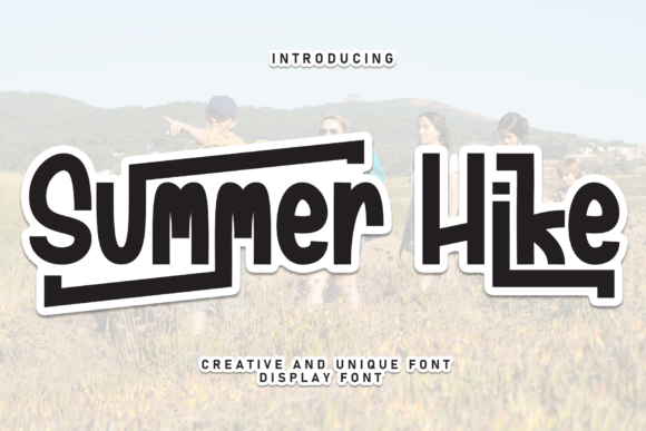 Summer Hike Font: A Script That Elevates Campaign Visuals