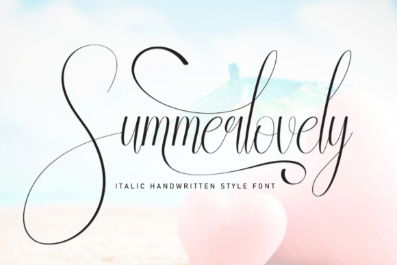 Summerlovely: A Handwritten Font That Brings Warmth to Editorial Design