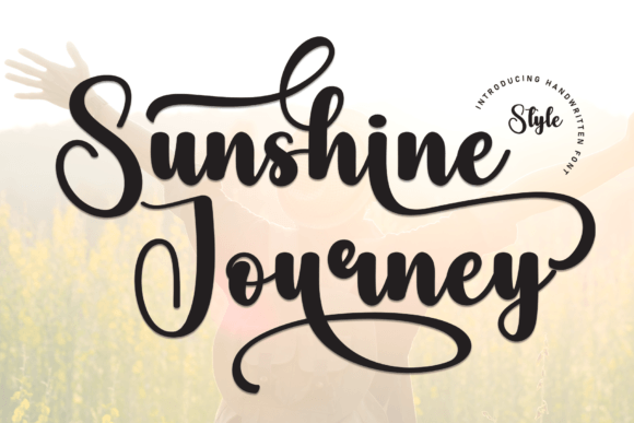 Sunshine Journey: A Script Font That Elevates Branding Work