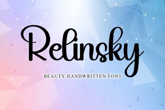 Why Relinsky Is the Handwritten Font Your Brand Needs