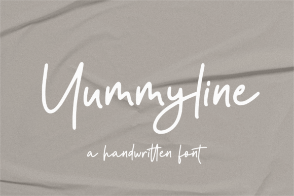 Yummyline: A Handwritten Font That Brings Warmth to Branding Work